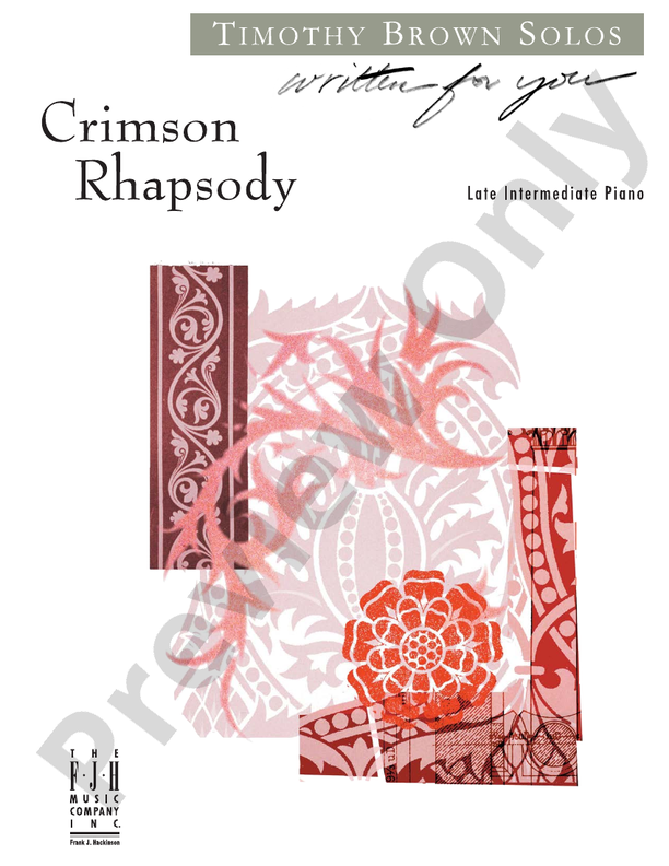 Crimson Rhapsody - Piano (Digital Download)