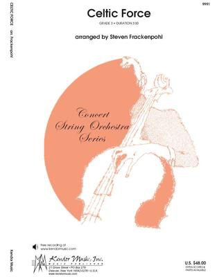 Celtic Force - Traditional / Steve Frackenpohl - Kendor Music Score/Parts