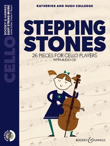 Stepping Stones Cello Book & Audio Access Online - Colledge M060134210 New Edition