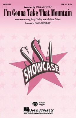 I'm Gonna Take That Mountain - SSA Alan Billingsley Hal Leonard Choral Score Octavo