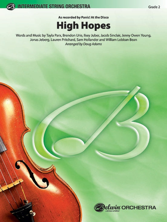High Hopes (Grade 2) - String Orchestra Conductor Score & Parts (Digital Download)