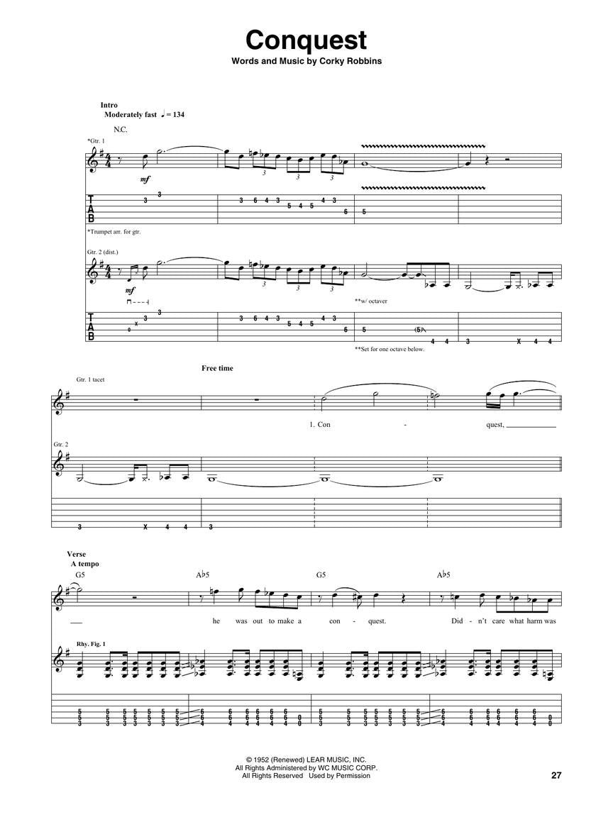 The White Stripes - Greatest Hits - Guitar Recorded Version Hal Leonard 237811