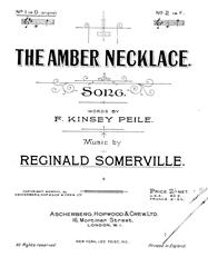 The Amber Necklace - D Major Vocal/Piano (Digital Download)