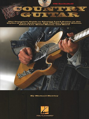 Red Hot Country Guitar - Guitar Michael Hawley Hal Leonard Guitar TAB /CD