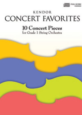 Kendor Concert Favorites - 3rd Violin (Viola T.C.) - Various - Violin Kendor Music