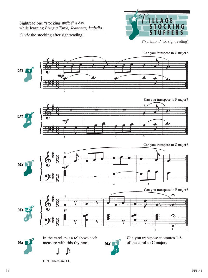 Piano Adventures Christmas Book - Level 3A