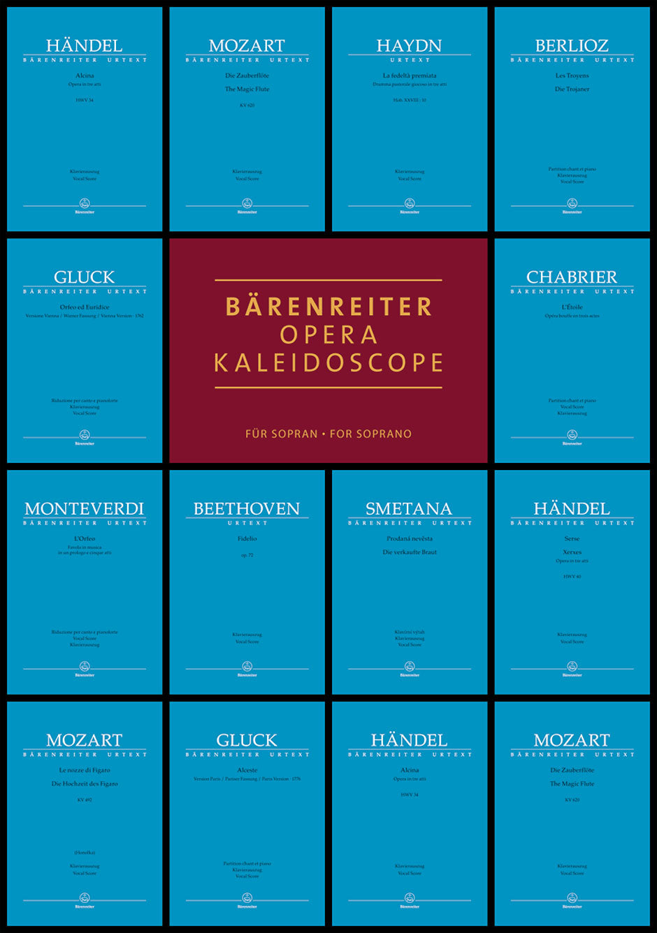 Barenreiter Opera Kaleidoscope for Soprano - Various Barenreiter BA8828