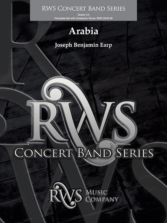 Arabia - Concert Band Conductor Score & Parts(Digital Download)