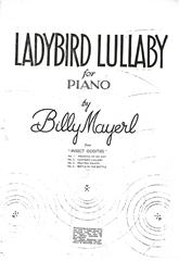 Ladybird Lullaby (from 'Insect Oddities') - Piano Solo (Digital Download)