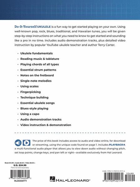 Do-It-Yourself Ukulele - Ukulele/Media Access Online Hal Leonard 359771