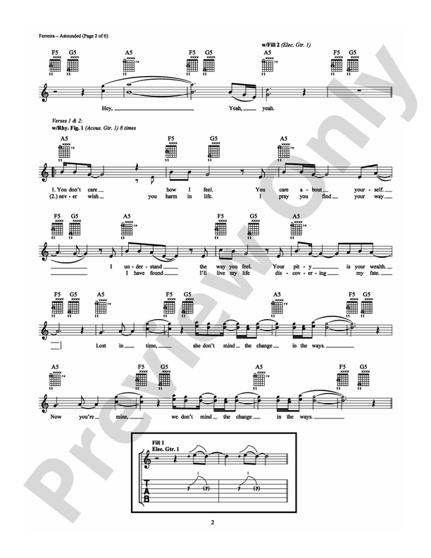 Astounded - Guitar TAB (Digital Download)