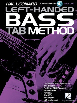 Hal Leonard Left-Handed Bass Tab Method - Book 1 - Bass Guitar Eric W. Wills Hal Leonard Sftcvr/Online Audio