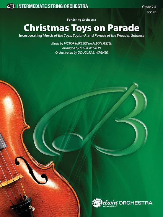 Christmas Toys on Parade – String Orchestra Conductor Score & Parts (Digital Download)