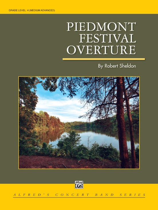 Piedmont Festival Overture - Concert Band Conductor Score & Parts (Digital Download)