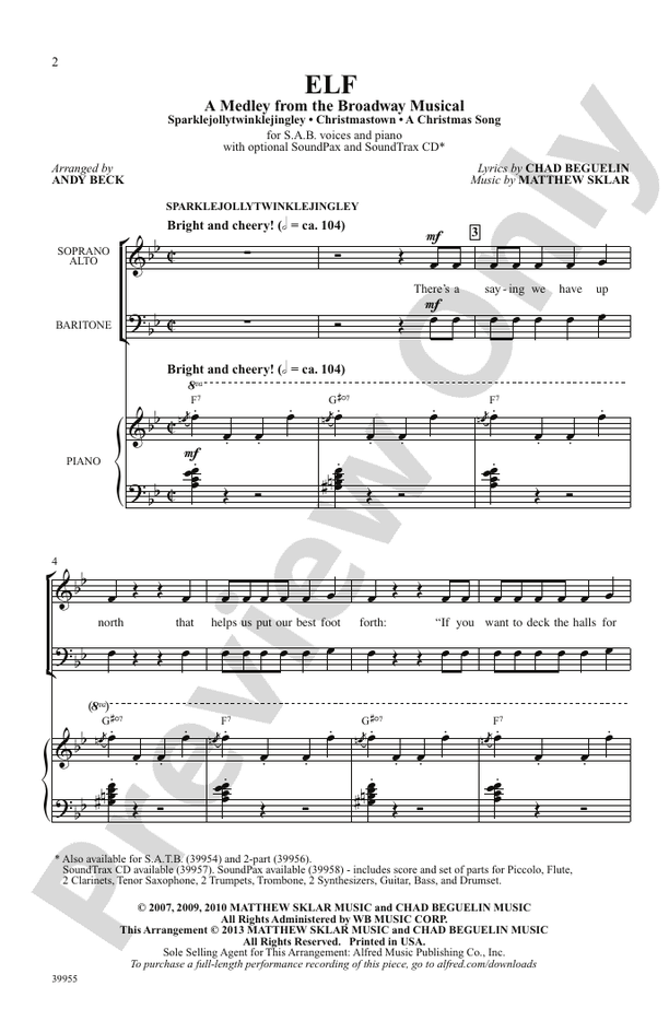 Elf! – SAB Choral Octavo (Digital Download)
