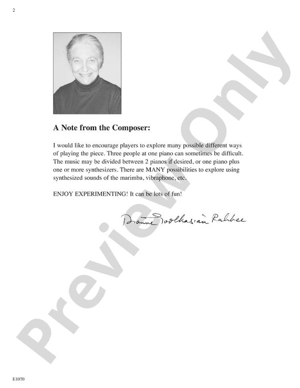 Three Close Friends - Piano (Digital Download)