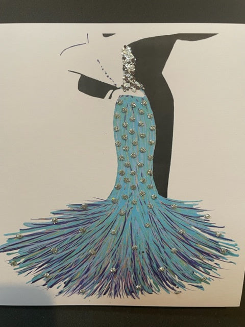 Greeting Card Ballroom Dancer