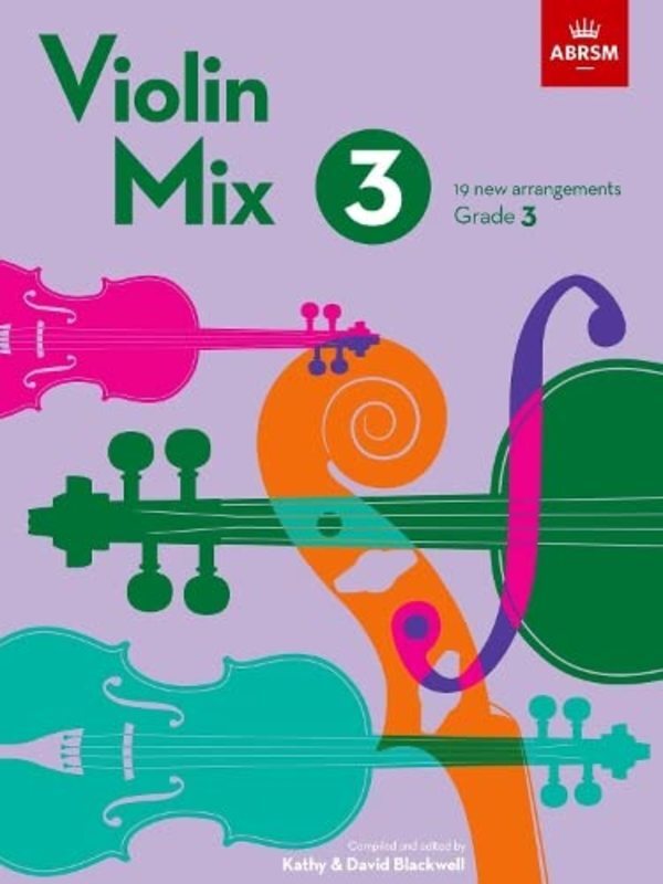 Violin Mix 3 Grade 2-3 - ABRSM ABRSM 9781786015853
