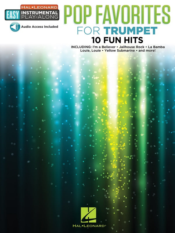 Pop Favorites For Trumpet Bk/OLA - Hal Leonard