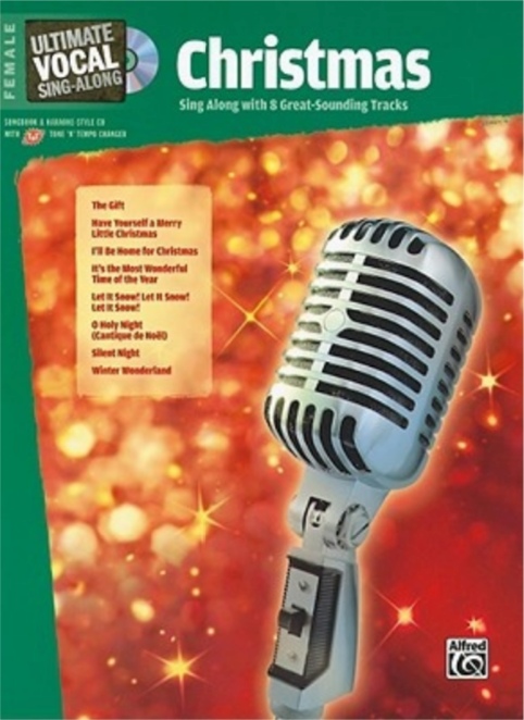 ULTIMATE VOCAL SING ALONG CHRISTMAS FEMALE BK/CD