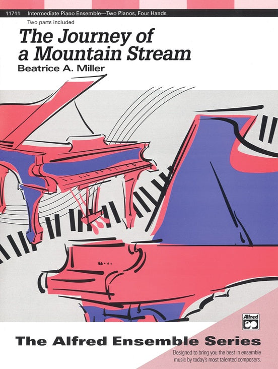 The Journey of a Mountain Stream - 2 Pianos, 4 Hands (Digital Download)