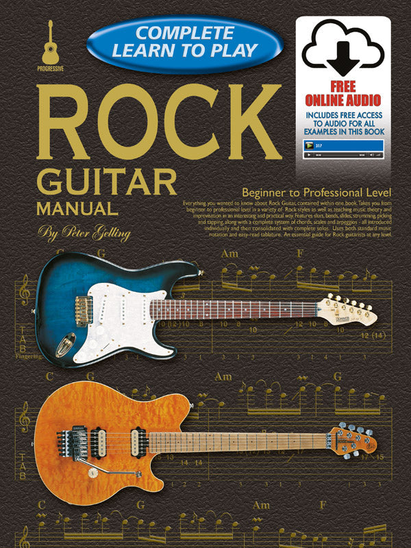 Complete Learn to Play Rock Guitar Manual Bk/OLA