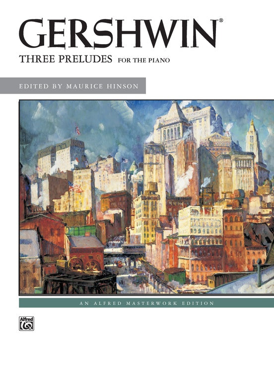 George Gershwin: Three Preludes - Intermediate / Advanced Piano Collection - Piano (Digital Download)
