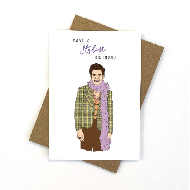 Greeting Card - Have a Stylish Birthday with Harry Stiles