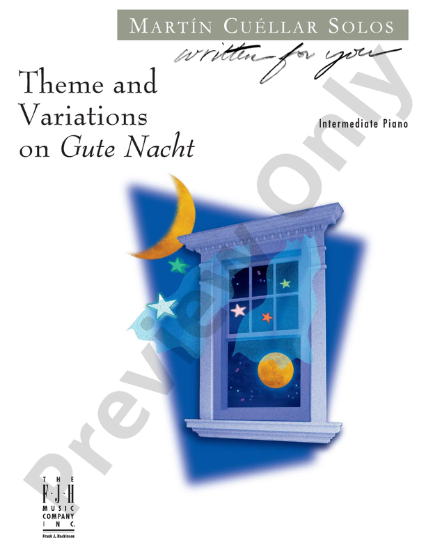 Theme and Variations on Gute Nacht - Piano (Digital Download)