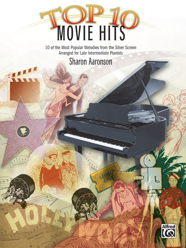 Top 10 Movie Hits Intermediate Piano