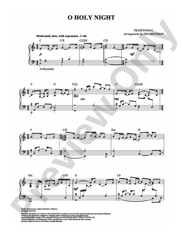 O Holy Night - DSM-PS-0006807 - Piano (Digital Download)