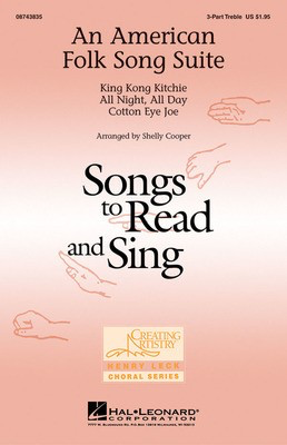 An American Folk Song Suite - 3-Part Treble Shelly Cooper Hal Leonard Choral Score Octavo