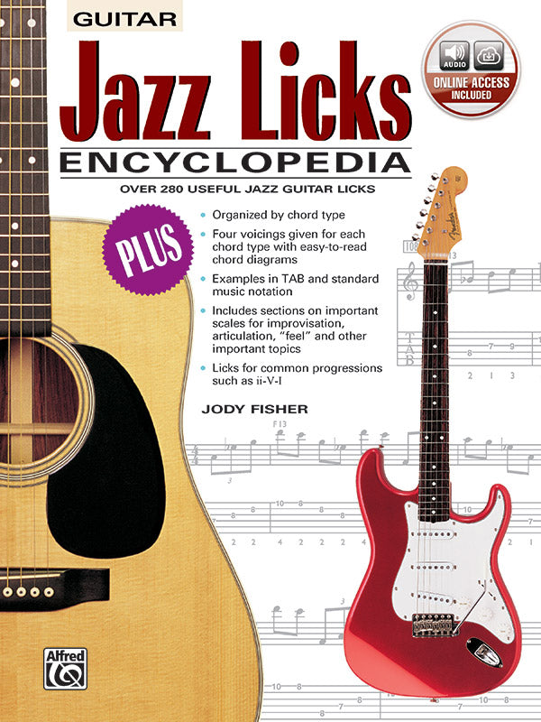 JAZZ LICKS ENCYCLOPEDIA GTR BK/CD