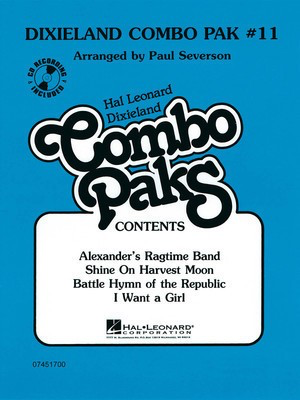 Dixieland Combo Pak 11 - Paul Severson Hal Leonard Score/Parts/CD