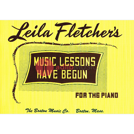Music Lessons Have Begun - Piano by Fletcher Boston Music BM10066