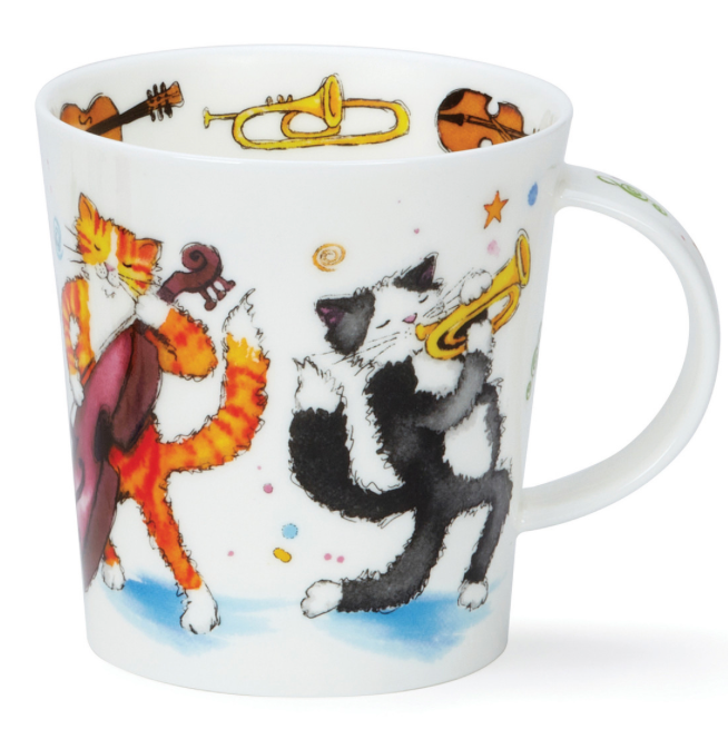 Dunoon Mug Groovy Cats