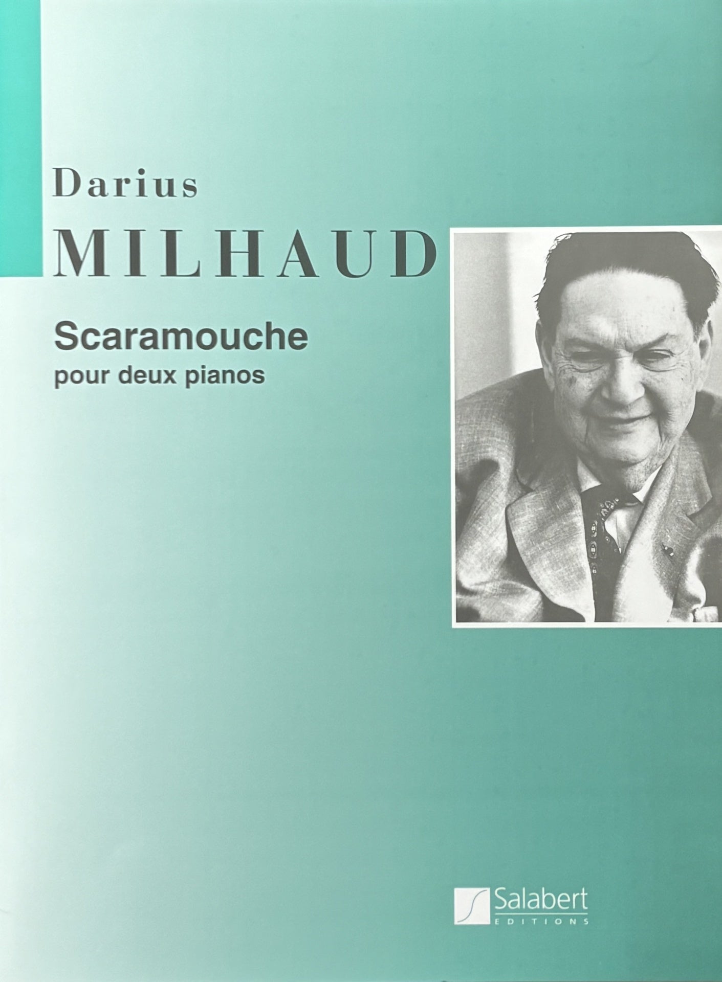 Scaramouche 2 Pianos 4 Hands Milhaud - Salabert Editions