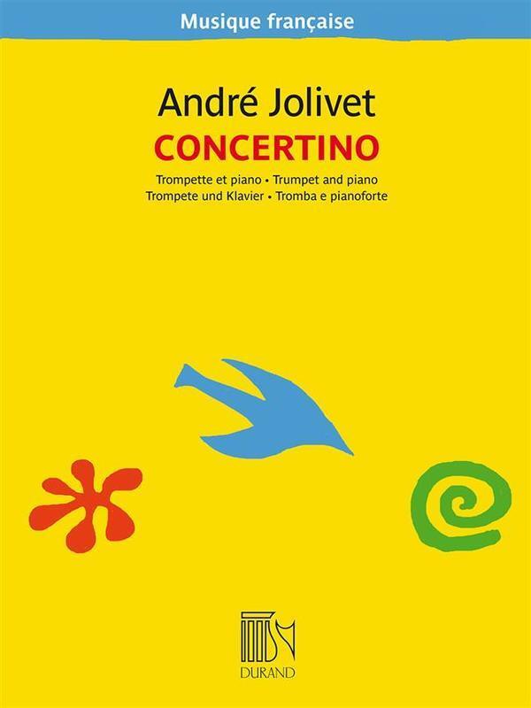 Concertino for Trumpet and Piano - Jolivet - Durand Edition Musicales DF01635900