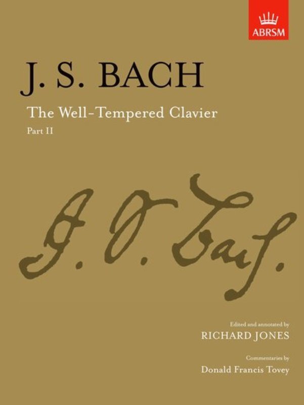 Bach The Well-Tempered Clavier Part II Paperback