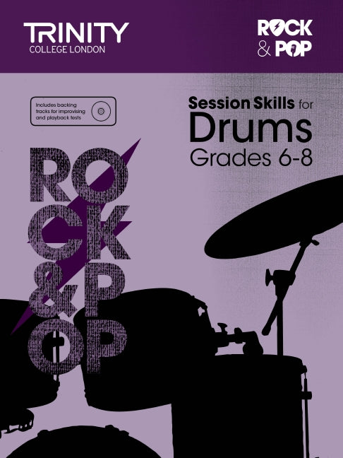 Session Skills for Drums Grades 6-8 Book/CD