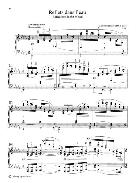 Debussy Images Book 1 L 110 for Piano Book/CD