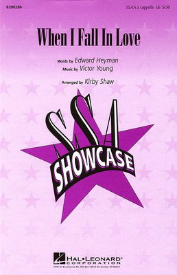 When I Fall in Love - SSAA Hal Leonard Choral Score Octavo
