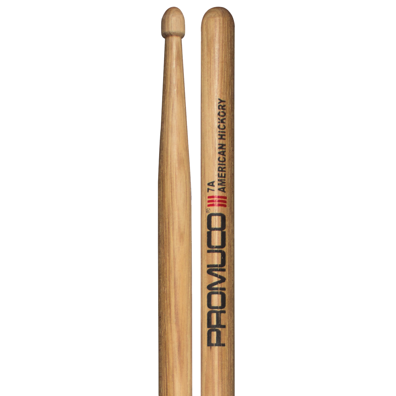 Promuco Premium Hickory 7A Wood Tip Drumsticks
