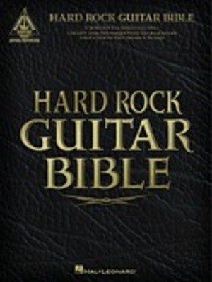 Hard Rock Guitar Bible Guitar Tab - Guitar Hal Leonard Guitar TAB with Lyrics & Chords
