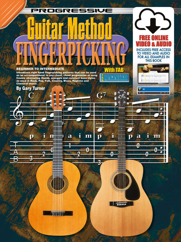 Progressive Guitar Meth Fingerpicking Pack