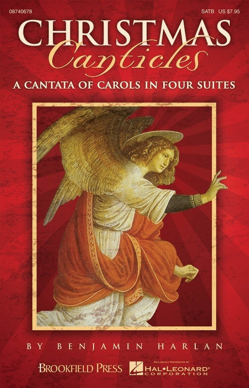 Christmas Canticles - A Cantata of Carols in Four Suites - Full Orchestra Score/Parts - Benjamin Harlan Brookfield Press Chamber Ensemble 8740681