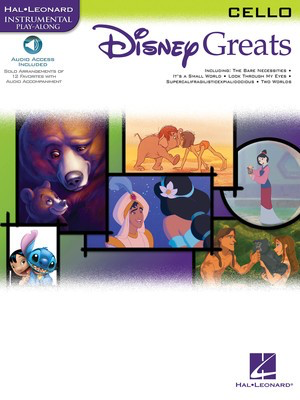 Disney Greats - for Cello Instrumental Play-Along Pack - Various - Cello Hal Leonard