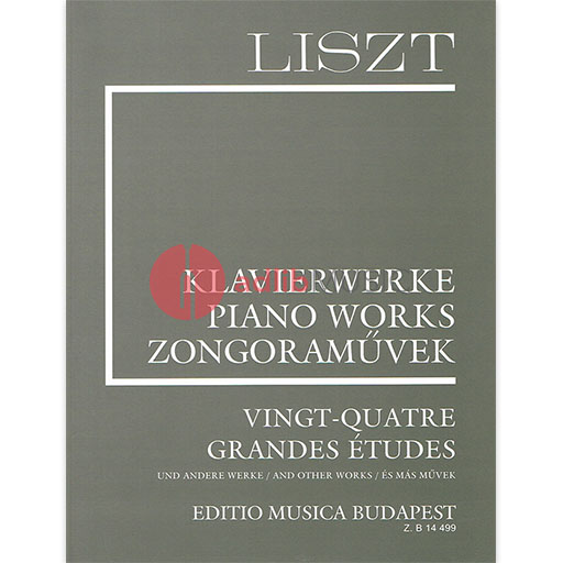 Liszt - 12 Grand Etudes & Other Works - Piano Solo EMB Z14499