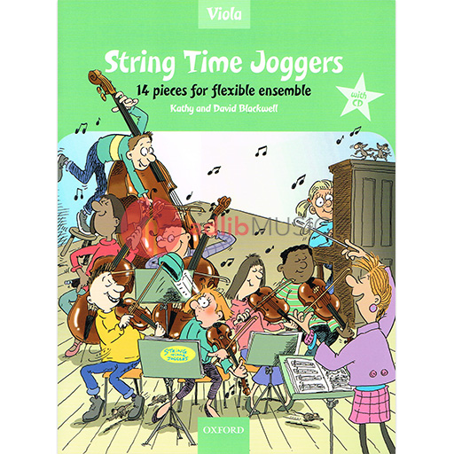 String Time Joggers - Viola/CD by Blackwell Oxford 9780193359147