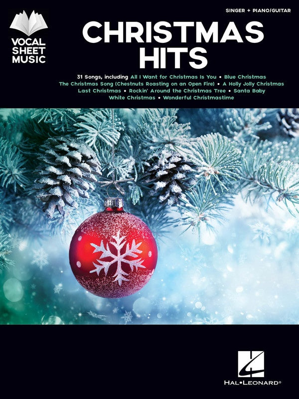 Christmas Hits - Piano/Vocal/Guitar PVG Hal Leonard 295312